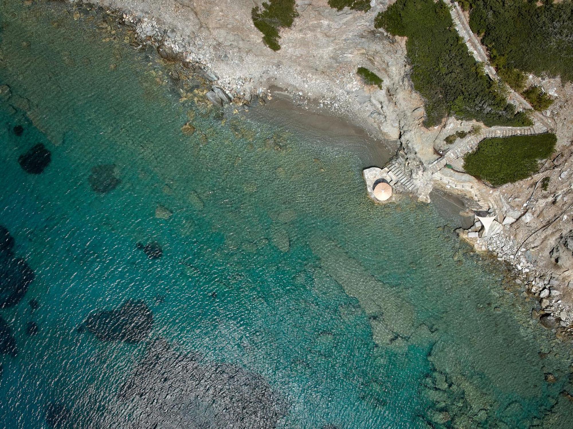Beachfront Villa In Crete - Epavli Luxury Villa Agia Pelagia  Ngoại thất bức ảnh